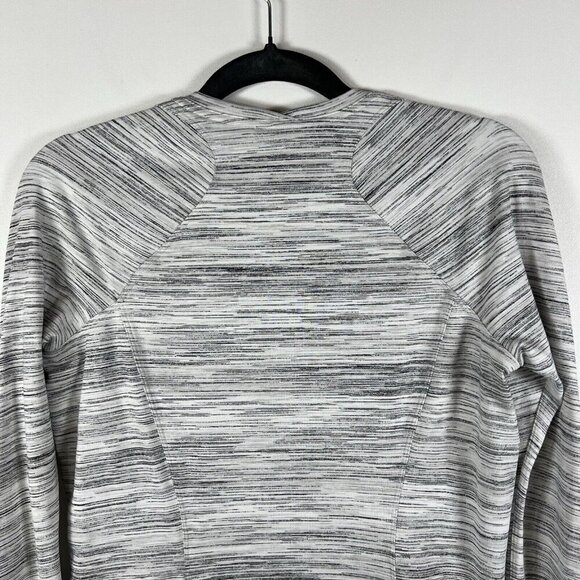 Lululemon Runderful Long Sleeve Space Dye Camo White Silver Spoon 10 Athletic‎ - Picture 7 of 10